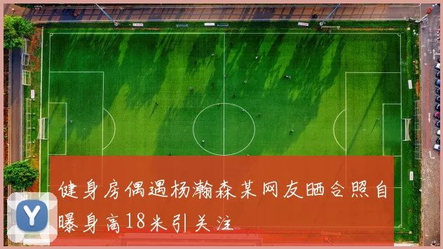 健身房偶遇杨瀚森某网友晒合照自曝身高18米引关注